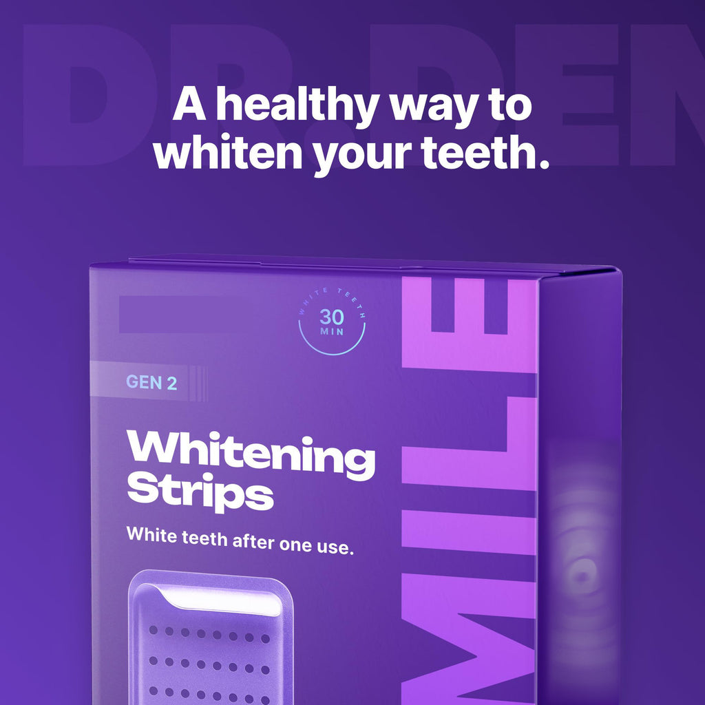 Purple Whitening Strips – Fast-Acting Color-Correction for Yellow Tones