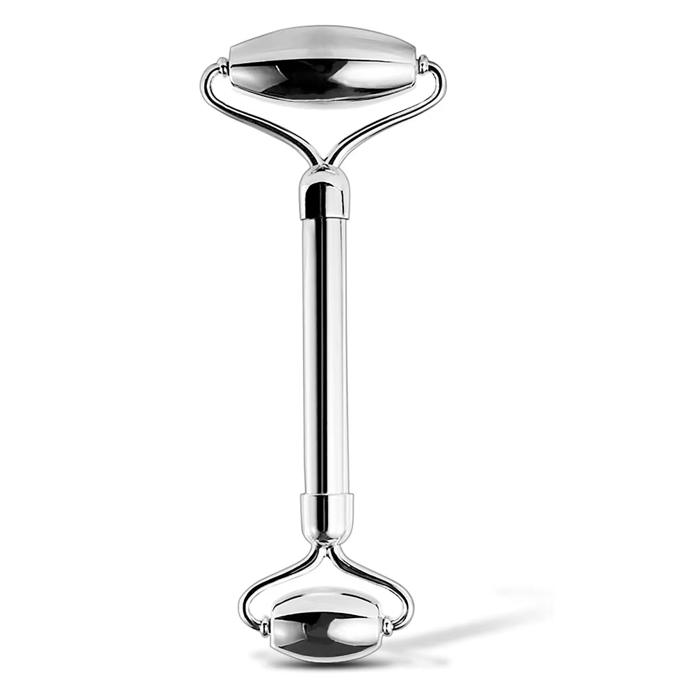 1/2/3 Piece Stainless Steel Facial Roller and Gua Sha Massage Tool Set, Metal Beauty Tools for Body, Face, Neck and Eyes