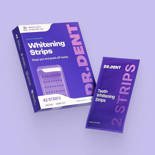 Purple Whitening Strips – Fast-Acting Color-Correction for Yellow Tones
