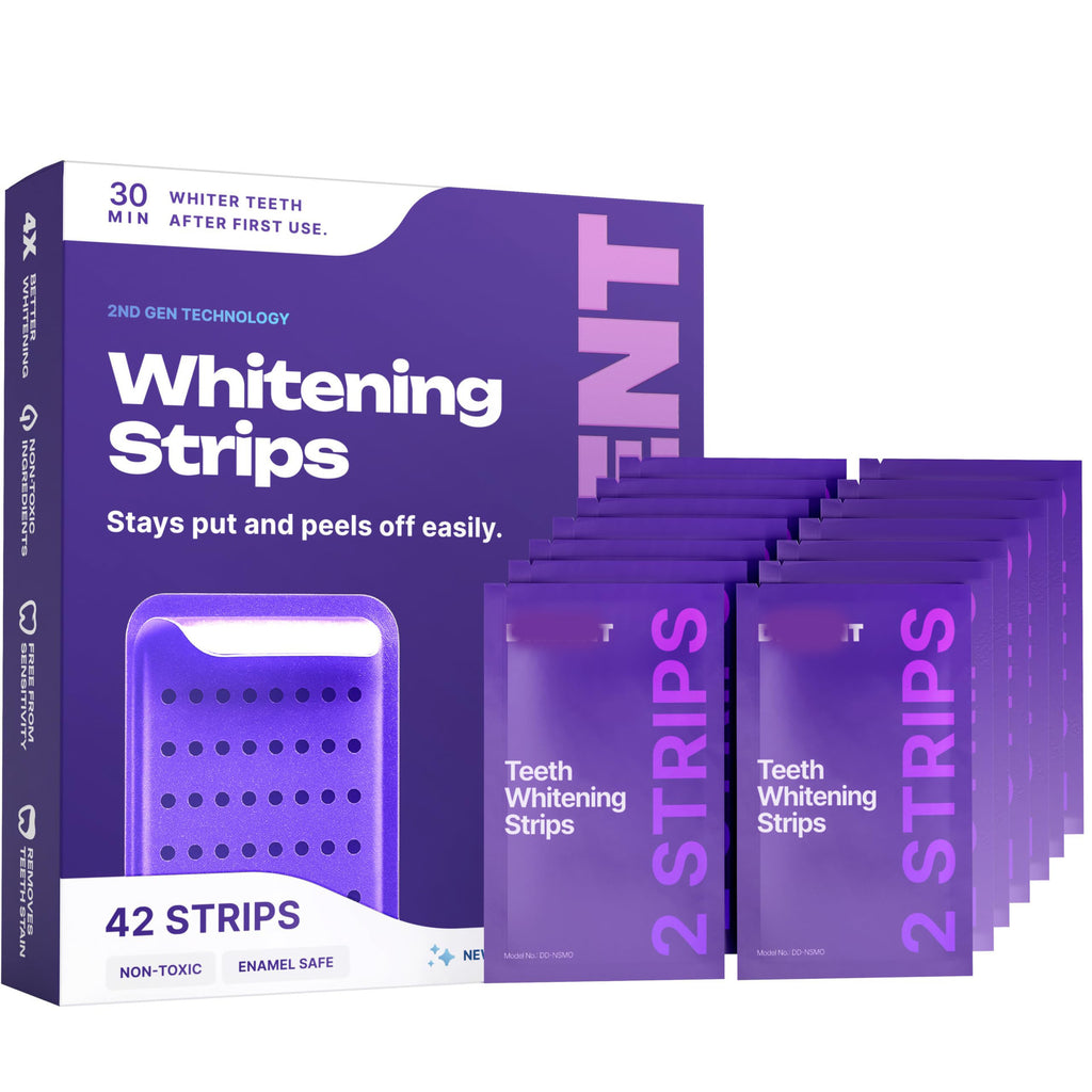 Purple Whitening Strips – Fast-Acting Color-Correction for Yellow Tones